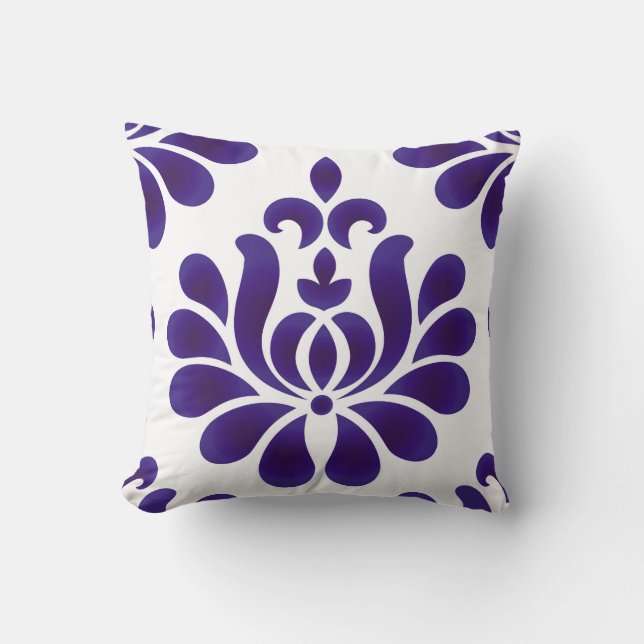 Almofada Abstract flower decorative ornament background dam (Frente)