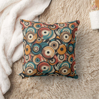 Almofada Abstract Records Throw Pillow
