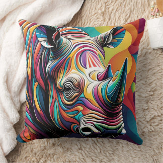 ALMOFADA ABSTRACT RHINO CUSHION