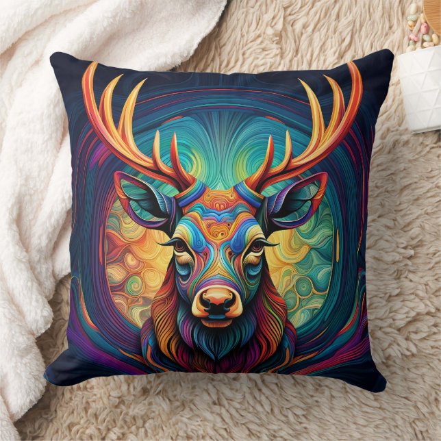 ALMOFADA ABSTRACT STAG CUSHION (Cobertor)