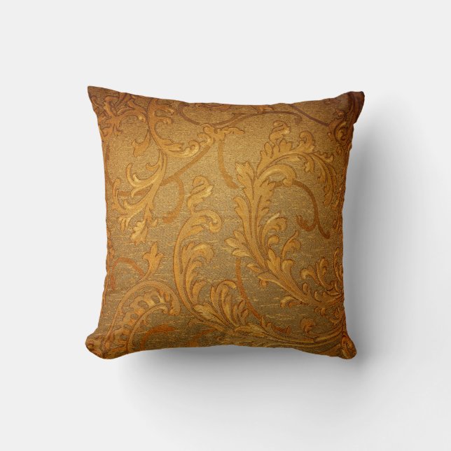Almofada Abstract vintage floral ornament pattern (Frente)