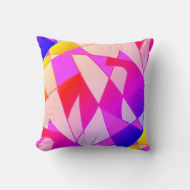 Almofada Abstrato-Art A Pintura De Um Alcance De Travesseir