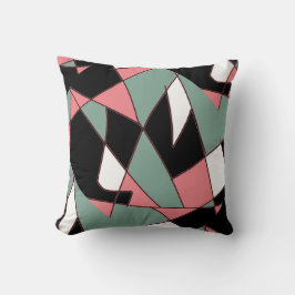 Almofada Abstrato-Art A Pintura De Um Alcance De Travesseir