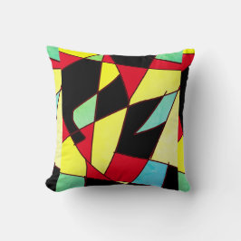 Almofada Abstrato-Art A Pintura De Um Alcance De Travesseir