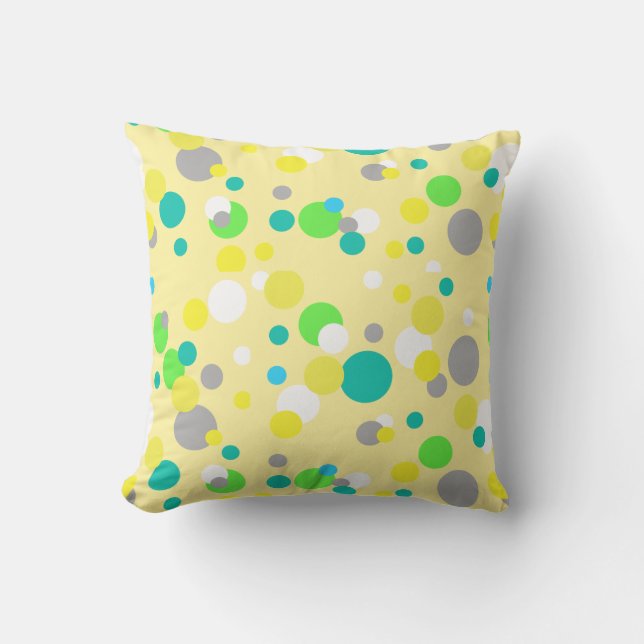 Almofada Abstrato-Art A Pintura De Um Alcance De Travesseir (Frente)