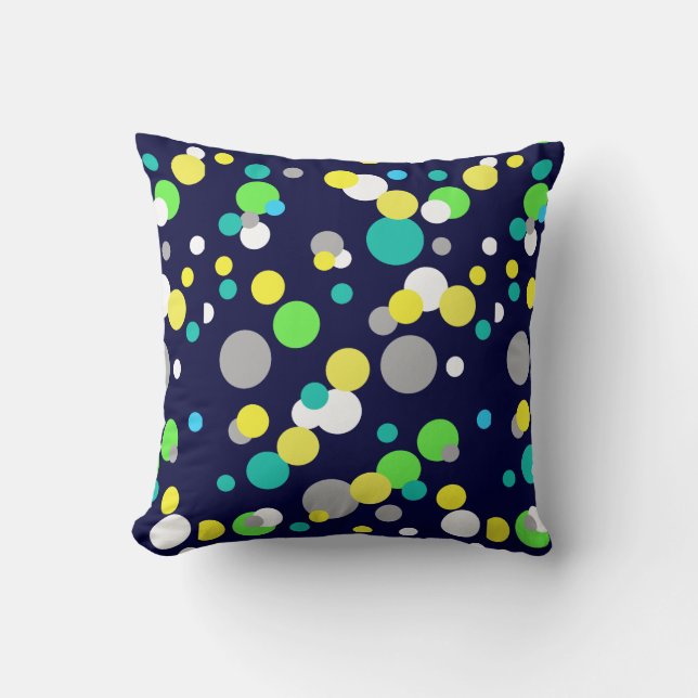 Almofada Abstrato-Art A Pintura De Um Alcance De Travesseir (Frente)