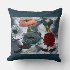 Almofada Abstrato Art Watercolor Floral