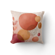 Abstrato Boho Circles/Warm Terracotta