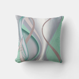 Almofada Abstrato Chocolate Mint Tornado