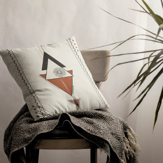 Almofada Abstrato de 16" x 16"