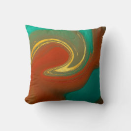 Almofada abstrato de padrão