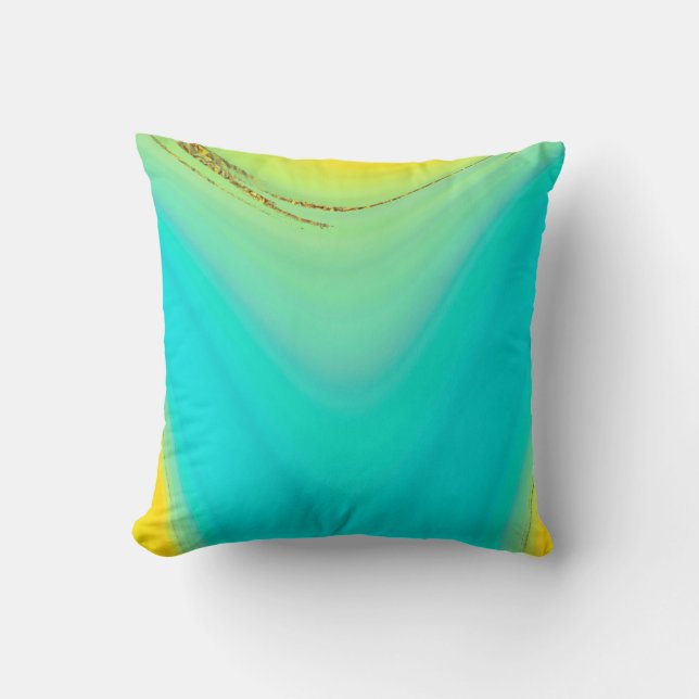 Almofada abstrato de padrão. (Frente)