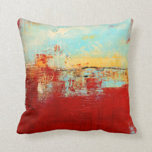 Almofada Abstrato de Red Alaskan