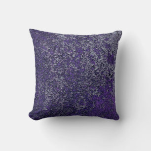 Almofada Abstrato de textura de metal roxo roxo escuro