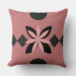 Almofada Abstrato DE TINTA E PRETA