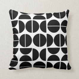 Almofada Abstrato do círculo moderno do século médio