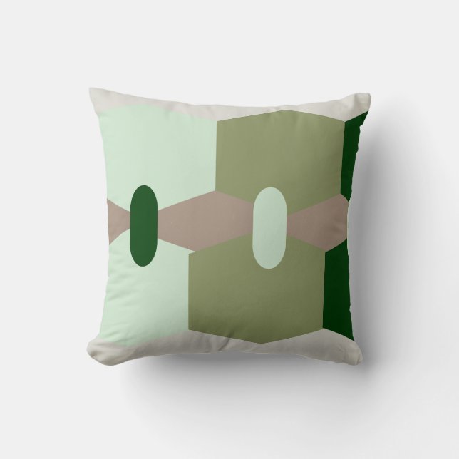 Almofada Abstrato Formas (Frente)