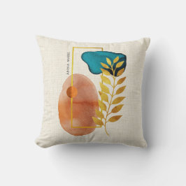 Almofada Abstrato Geométrico Médio-Século Moderno Minimalis