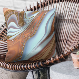 Almofada Abstrato Glitter Strata Sudoeste ID903