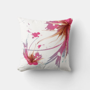 Almofada Abstrato Hibiscus Flower