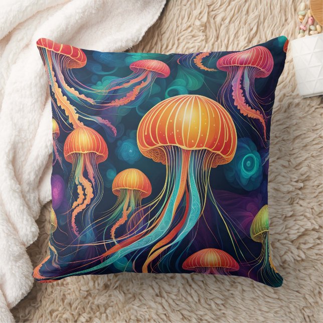 ALMOFADA ABSTRATO JELLYFISH CUSHION (Cobertor)