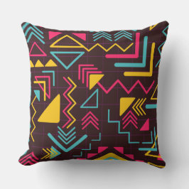 Almofada Abstrato Modern Brown