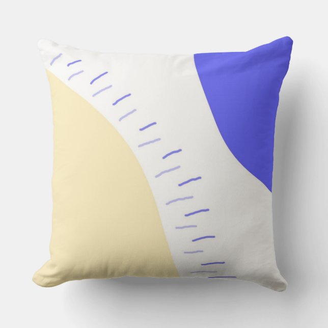 Almofada abstrato moderna (Frente)