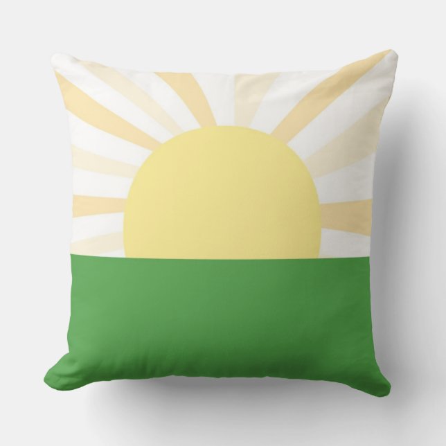 Almofada abstrato moderna (Frente)