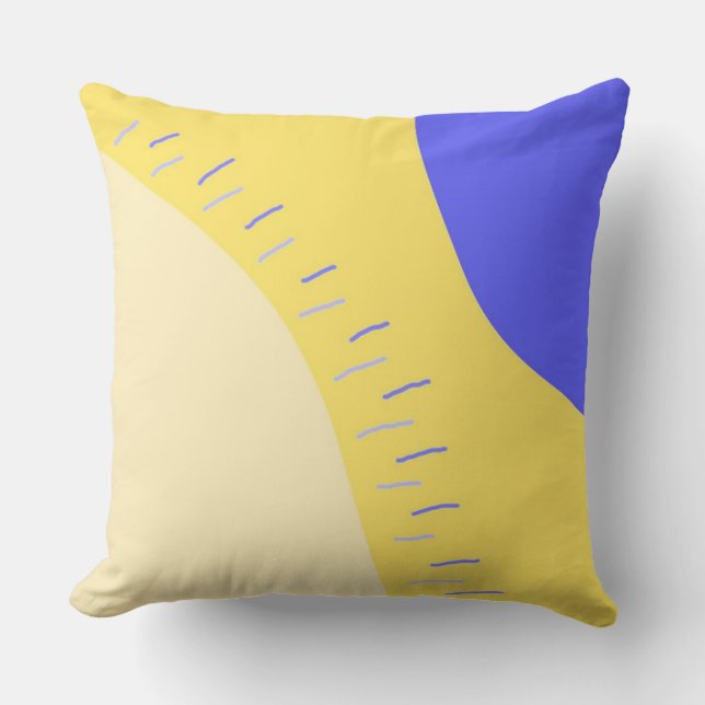 Almofada abstrato moderna (Frente)