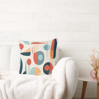 Almofada Abstrato Moderno de Meio século Negrito