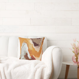 Almofada Abstrato Pastel Paint Fox Tail Edition