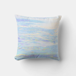 Almofada *~* Abstrato Pastel Turquoise Baby Blue