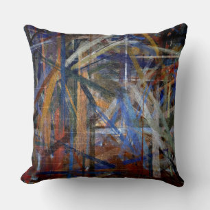Almofada Abstrato pintura de cores nº 44