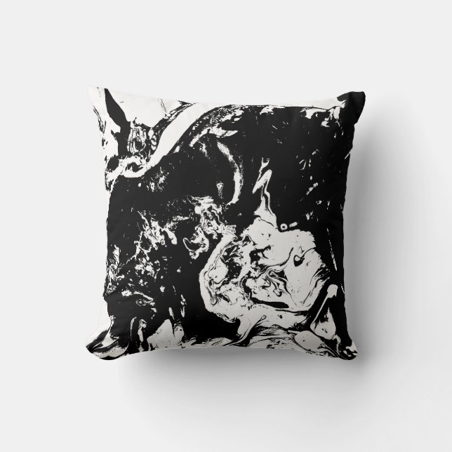 Almofada Abstrato Roça Arte Incidental (Frente)