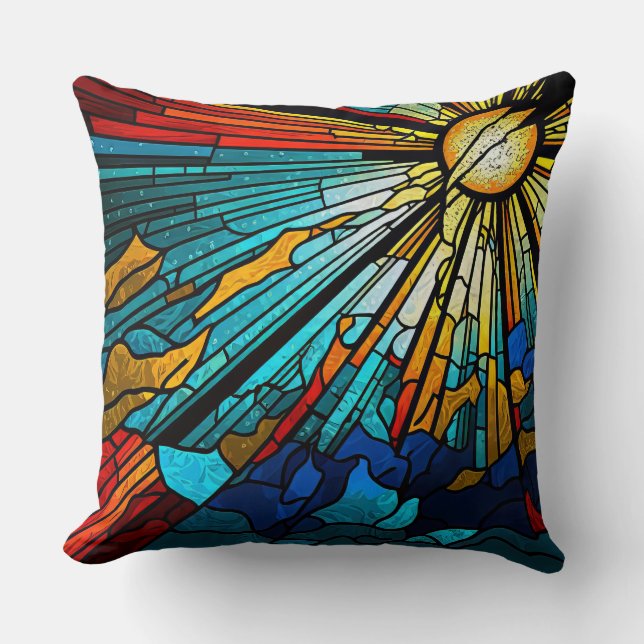 Almofada Abstrato Sun (Frente)