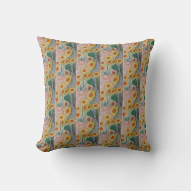 Almofada Abstrato Sunflower Cushion (Frente)