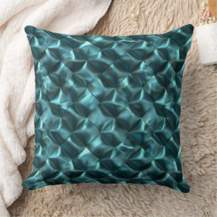 Almofada Abstrato Verde Azul Teal