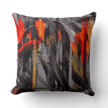 Abstrato Vermelho Cinza