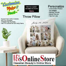 Almofada Acabei de casar com o Travesseiro decorativo da me