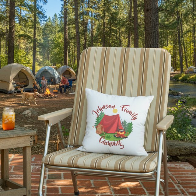Almofada Acampamento personalizado  (Criador carregado)