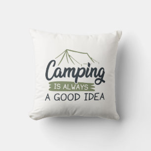Almofada Acampar é sempre uma boa ideia