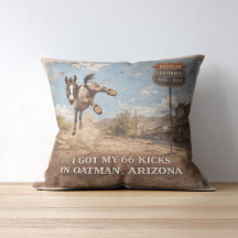 Acento de Burro Selvagem de Oatman Arizona Decor