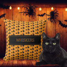 Acessório Personalizado de Halloween Gato Preto Am