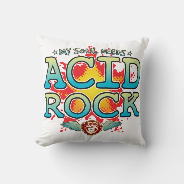 Almofada Acid Rock Soul Cushion (Frente)