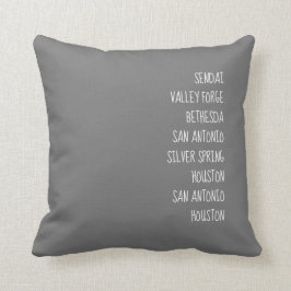 Almofada Acompanhe a viagem da sua vida! Personalizado