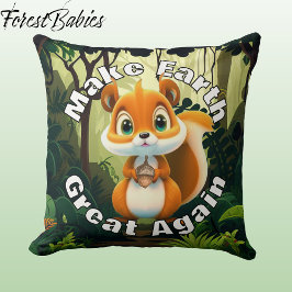 Almofada Acorn De Esquilo De Madeira Torne O Excelente Da T