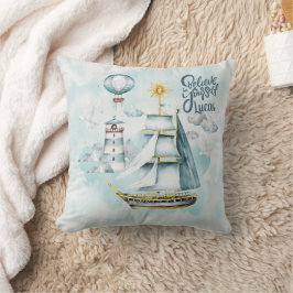 Almofada Acredite em si mesmo Embarque no Oceano Personaliz