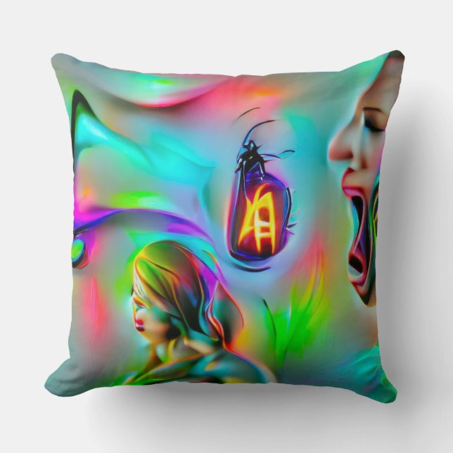 Almofada Acusticófobia (Frente)