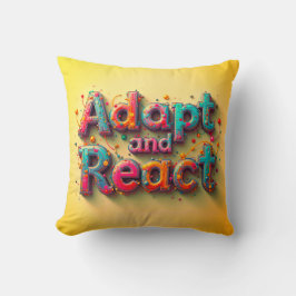 Almofada Adaptar e reagir