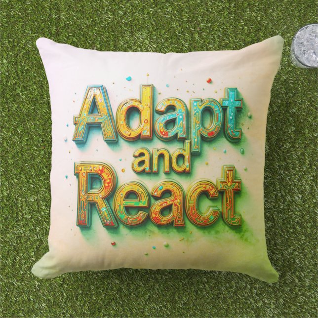 Almofada Adaptar e Reagir ao Exterior (Grama)